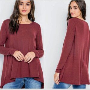 A-Line Loose Fit Lightweight Sweater